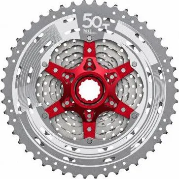 Volnokolo SunRace CSMX80 11-kolo, kazeta, 11-50 z., strieborná