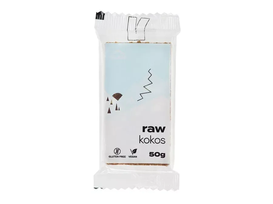 MARVA RAW tyčinka, kokos, 50 g