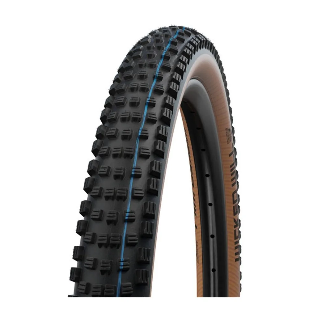 Plášť WICKED WILL 29x2.40 (62-622) 67EPI 845g TLE Evo Super Ground Addix SpeedGrip hnedý bok skladac