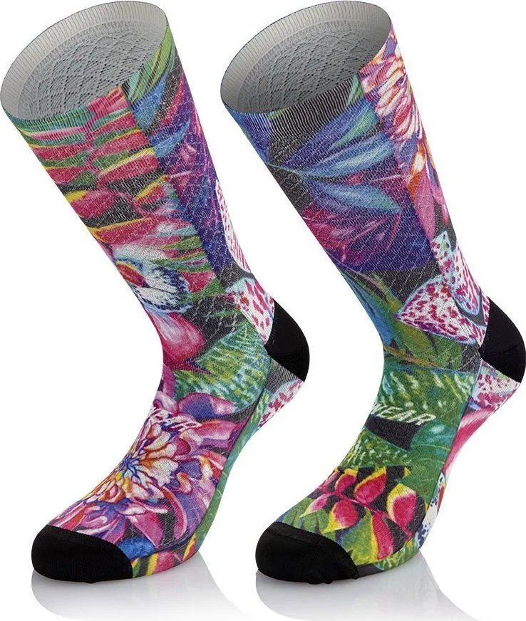 Ponožky MB Wear Fun EVO Tropical Flowers