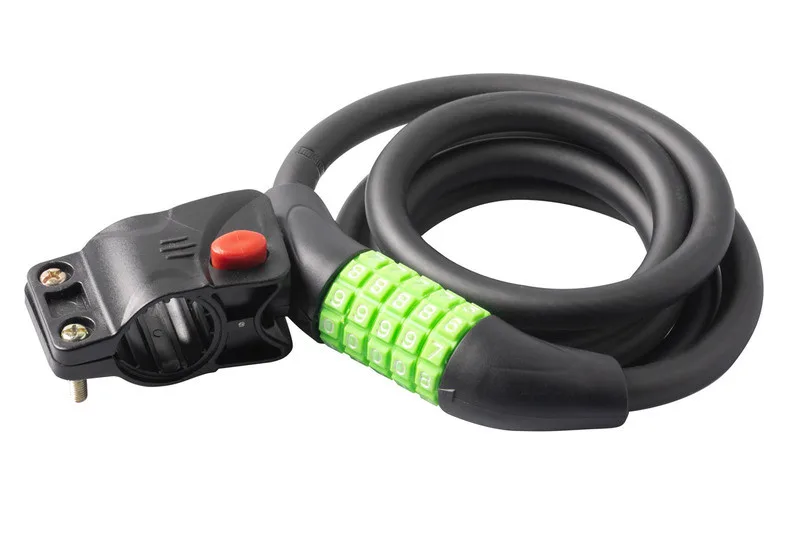 Extend zámok na bicykel NUMERIC 5, 12*1200mm, black