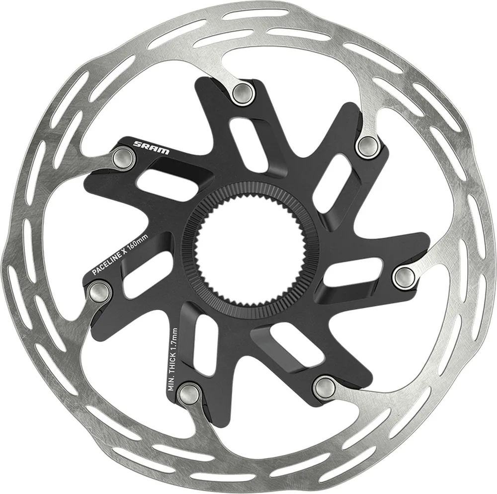 Brzdový kotúč SRAM Centerline 2P CL 180 mm BLK Rounded LR