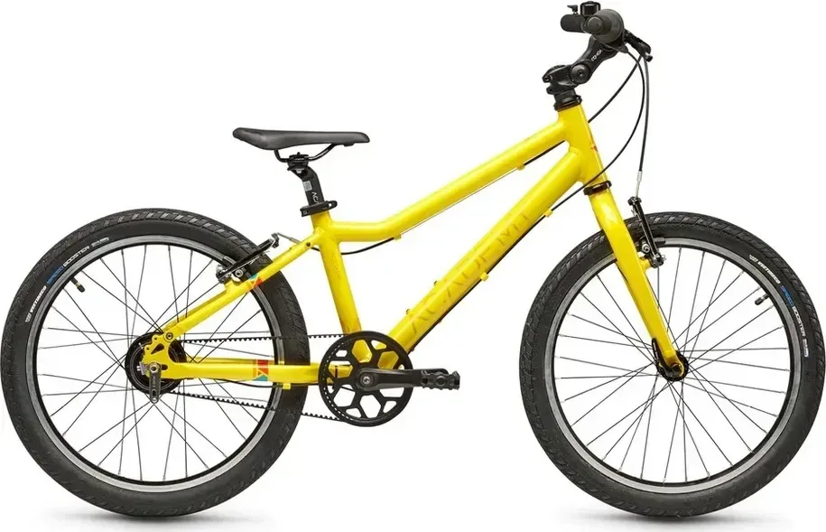 ACADEMY Detský bicykel Grade 4 Belt 20" 2025 Žltá, Žltá/Modrá/Fialová