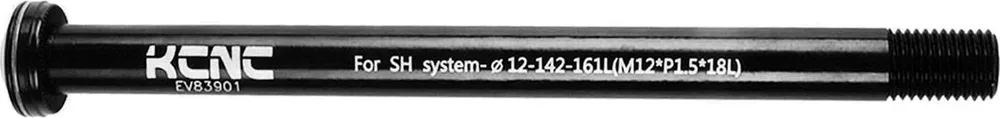 Zadná oska KCNC KQR08 Shimano E-Thru 12x142, 161mm - čierna