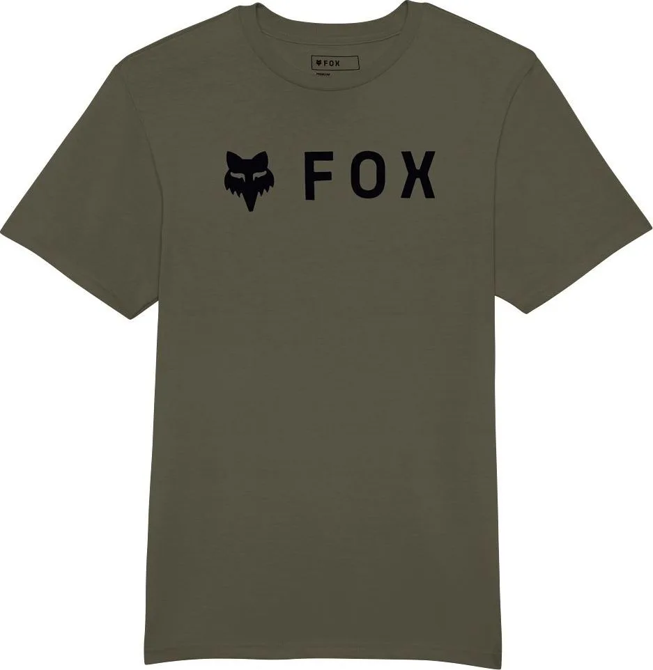 Pánske tričko Fox Absolute Premium, krátky rukáv, Olive Green