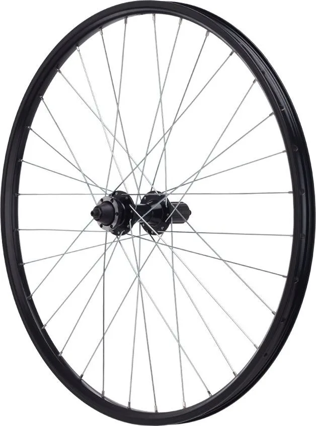 Koleso P 406x20, čierne, V-brake, 28H, maticové