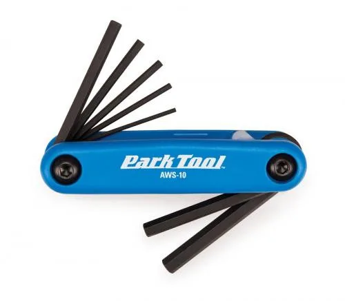 Park Tool Sada imbusových kľúčov v noži 7ks PT-AWS-10C-