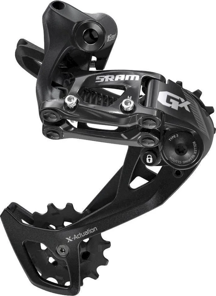 Prehadzovačka SRAM GX 2x11SPD stredné rameno BLK