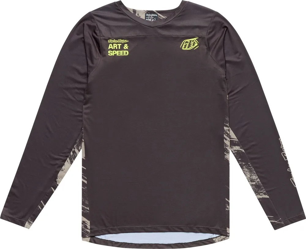Dres s dlhým rukávom TLD Skyline Elemental Dark Earth
