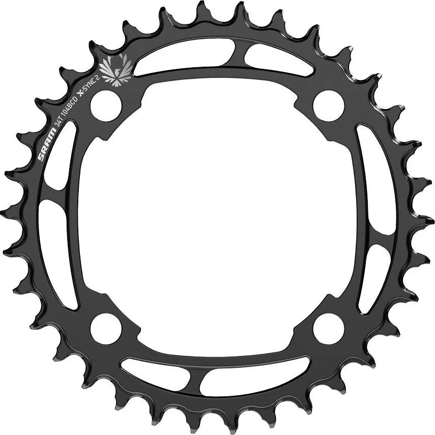 Prevodník SRAM X-Sync Eagle 38T oceľový 104 BLK