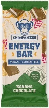Energetická tyčinka Chimpanzee banán s čokoládou vegan,55g