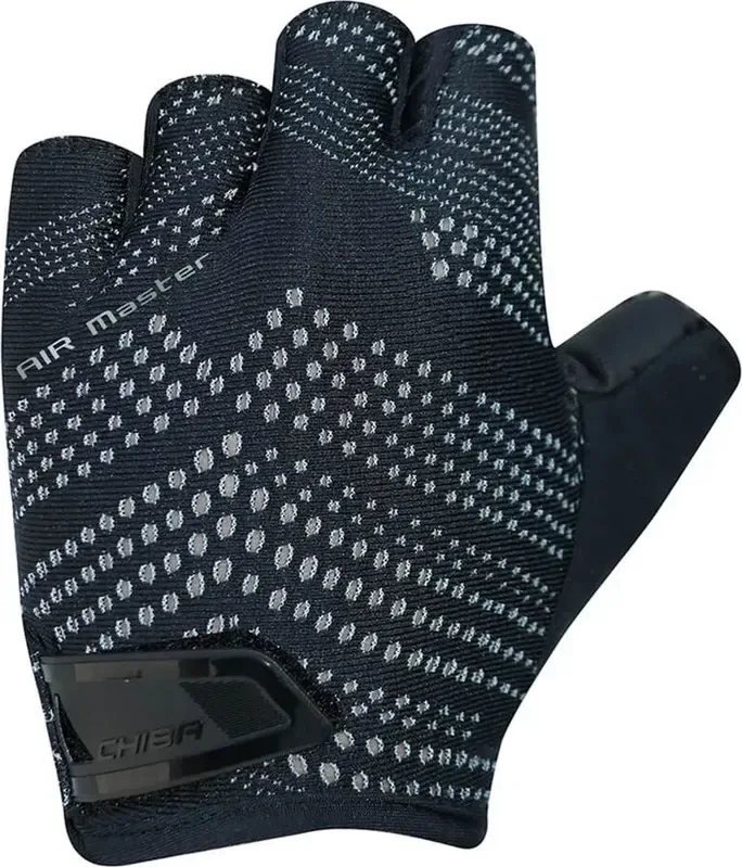 Chiba Cyklistické rukavice Air Master BLACK M, Čierna
