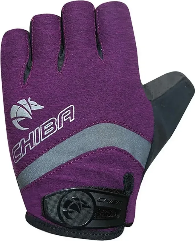 Chiba Cyklistické rukavice Lady BioXCell PURPLE S, Fialová