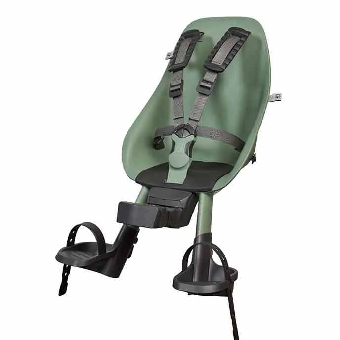 Urban Iki Detská sedačka na bicykel Ta-ke s COMPACT adaptérom predná Icho Zelená/Bincho Čierna, Čierna/Zelená/Modrá/Biela/Hnedá