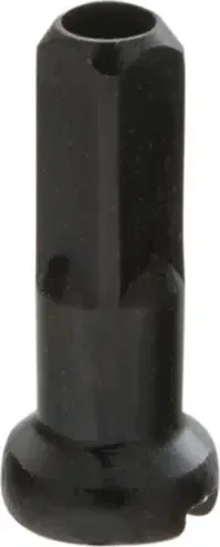 Niple mosadzné 2x12mm, čierne