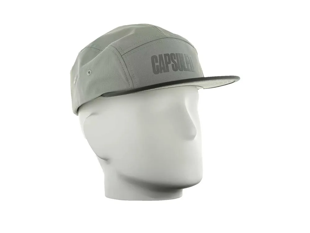 Capsuled Šiltovka Reflective Flex Cap, Sivá/Žltá