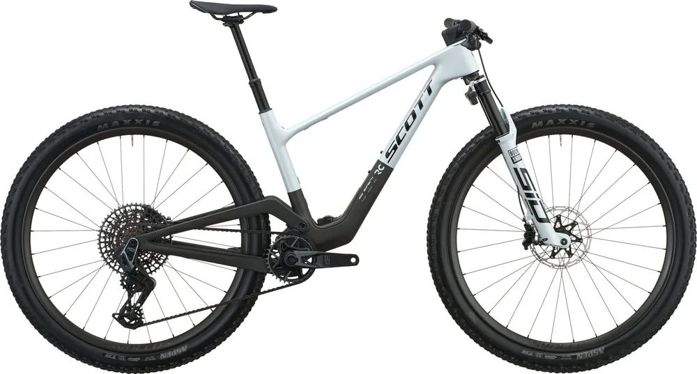 Scott Spark RC World Cup, Cumulus White/carbon Black