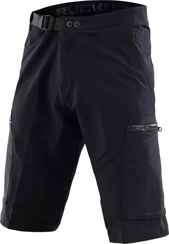Voľné kraťasy TLD Ruckus Cargo Mono Black