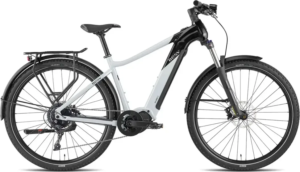 BESV Mestský elektrobicykel TRX Urban 1.3 2026 L, Sivá/Biela