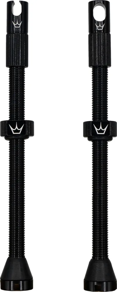 Bezdušové ventily Peaty's X Chris King (MK2) Black 80 mm