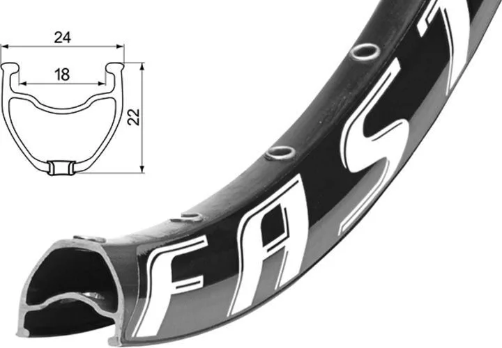 Ráfik REMERX Fast Disc 26", 32 dier
