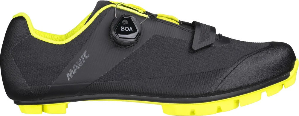 Cyklistické tretry Mavic Crossmax Elite SL Black/Safety Yellow