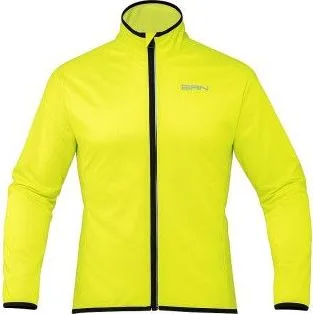 Cyklistická bunda BRN AN4FG, fluorescentná žltá, veľ.XL, s rukávmi