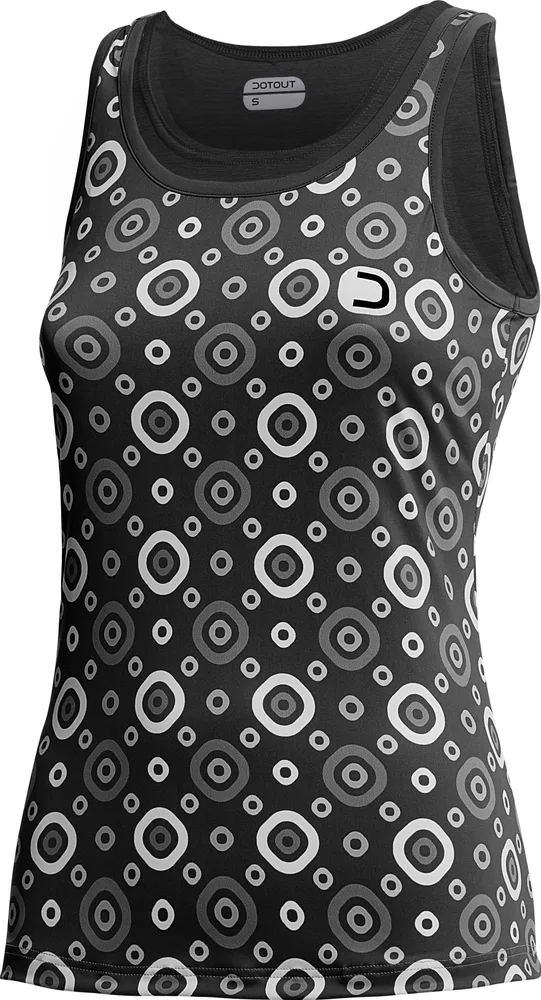 Dámsky top Dotout Check Black