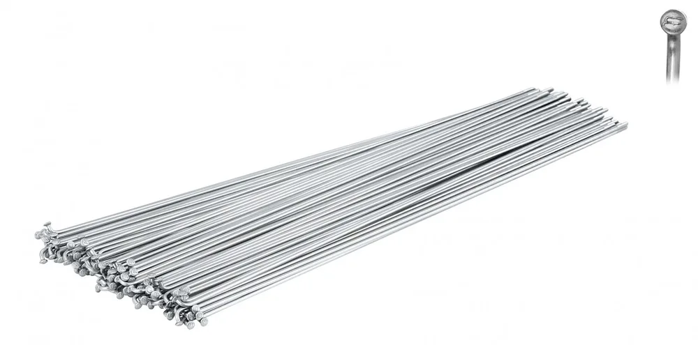 FORCE špice nerez strieborné 2 mm