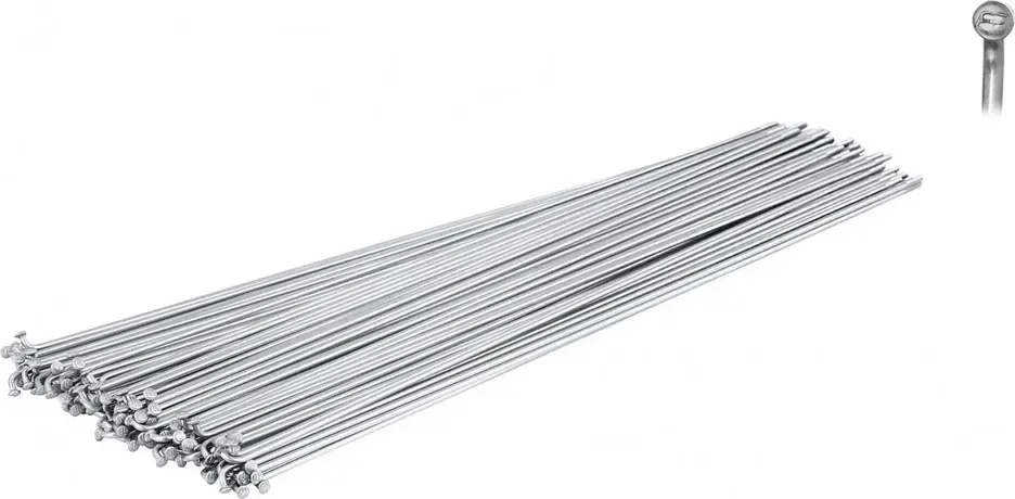 FORCE špice nerez strieborné 2 mm