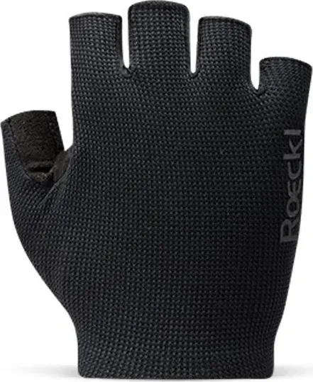 Roeckl cyklistické rukavice Itamos 3, čierno-biele ( black/white )