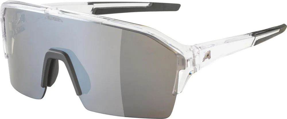 ALPINA Cyklistické okuliare RAM HR Q-Lite transparentné lesklé