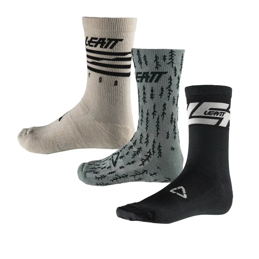 LEATT ponožky MTB, 3-pack, V26
