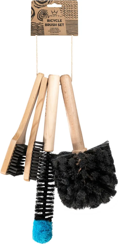 Sada kief na bicykel Peaty's Bicycle Brush Set
