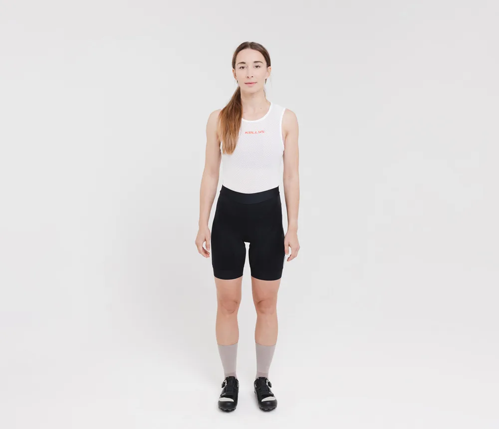 Cyklonohavice KELLYS MADDIE 3 krátke s vložkou black - S