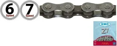 Reťaz KMC Z-7 116 člán., 6-7- kolo