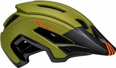 Prilba BRN Double In-Mould, veľ.M(54-58cm) s otoč.uťah., zeleno/čierna