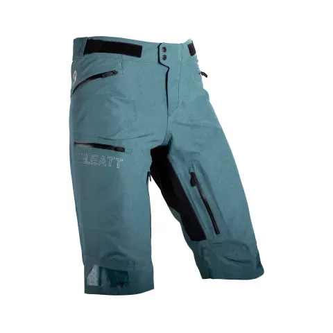 LEATT nepremokavé šortky MTB HydraDri 5.0 Teal