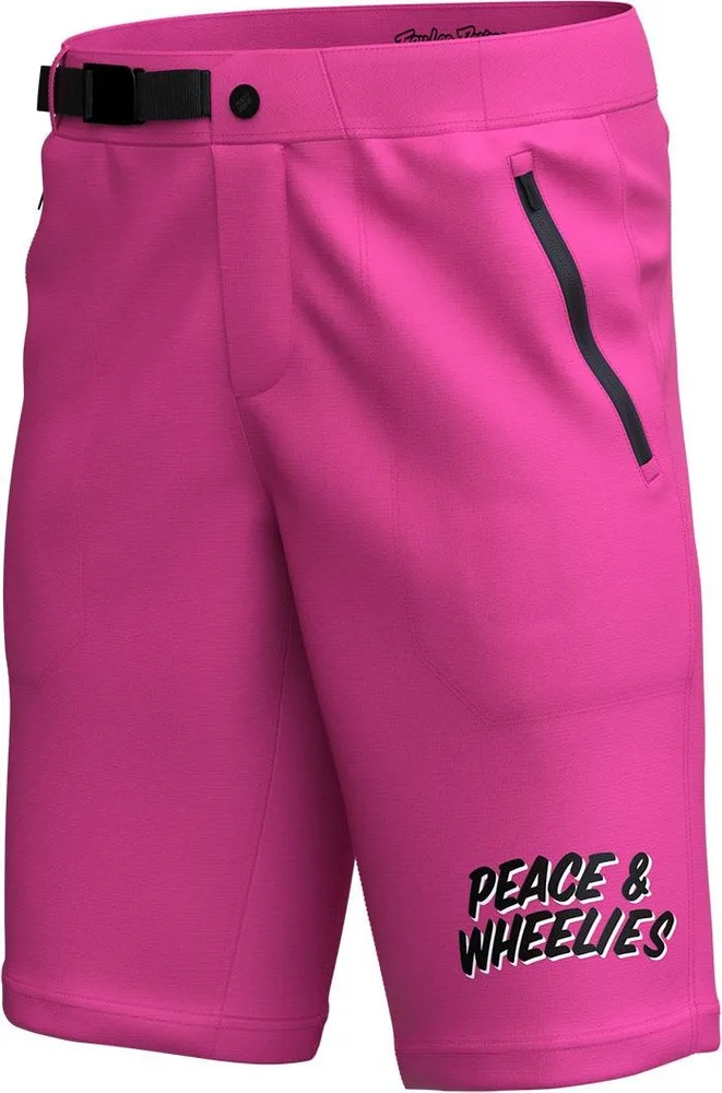 Kraťasy TLD Skyline Trail Short Washed Out Party Pink