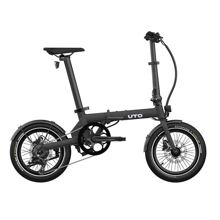 UTO Skladací elektrobicykel OG16 2026 Onyx Black, Čierna/Zelená/Modrá/Béžová