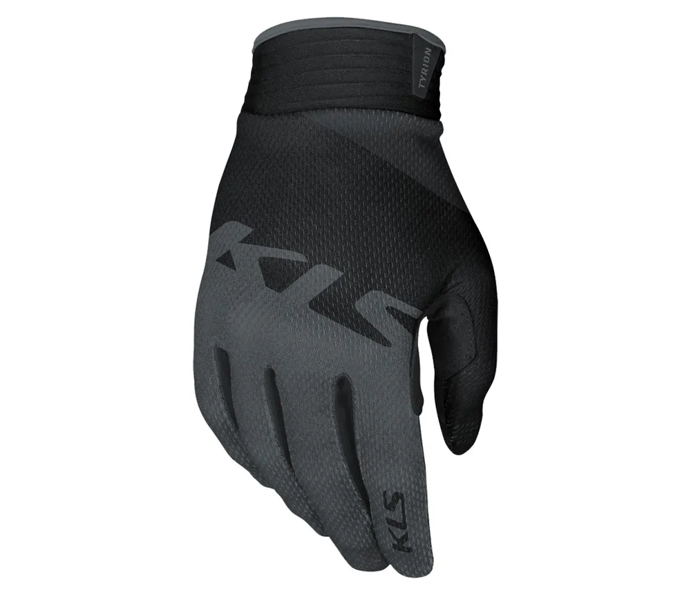 Rukavice KLS TYRION, dlhoprsté, black, L