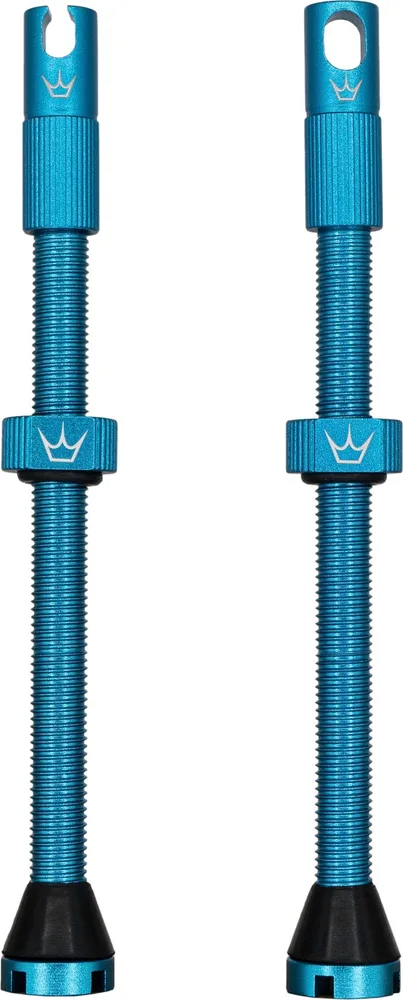 Bezdušové ventily Peaty's X Chris King (MK2) Turquoise 80 mm