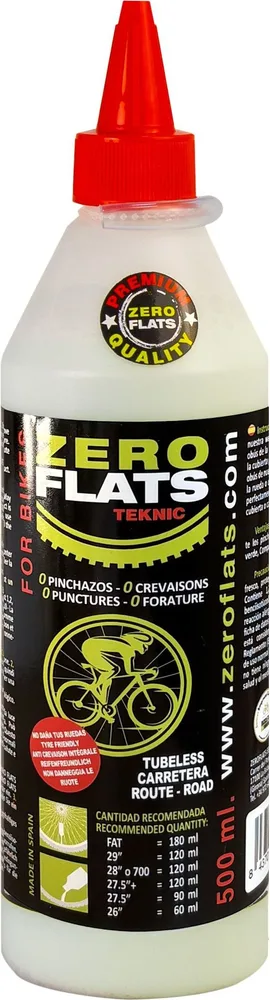Bezdušový tmel ZeroFlats Road Bike, 500ml