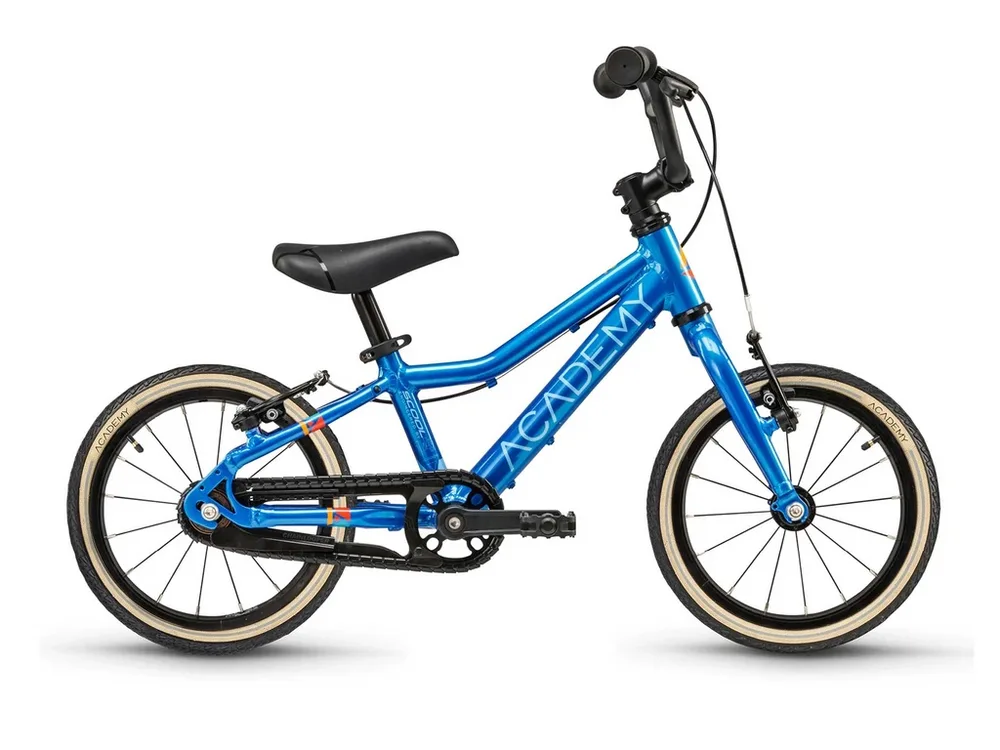 ACADEMY Detský bicykel Grade 2 14" 2025 Modrá, Zelená/Žltá/Modrá/Červená/Fialová