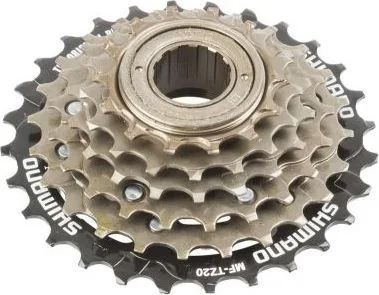 Volnokolo Shimano 6-kolo TZ500 14-28z., hnedé