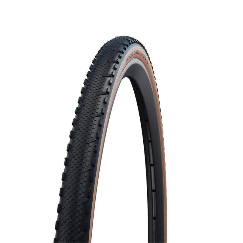 Plášť X-ONE RS 700x33C (33-622) 67EPI 380g TLE Evo V-Guard Super Race Addix Race hnedý bok skladací