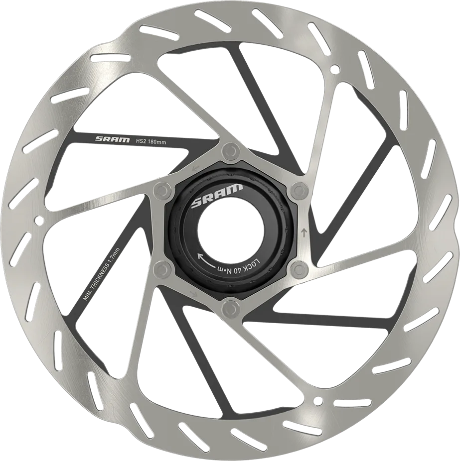 Brzdový kotúč SRAM Centerlock HS2 180 mm Rounded