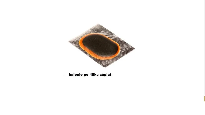 Extend záplata na opravu duší s priemerom 24x35 mm balenie (48ks)