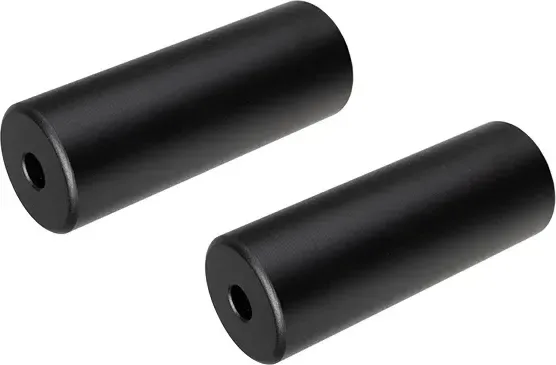 Stupačky na BMX, AL,10x38x100mm, čierne (PEGY)