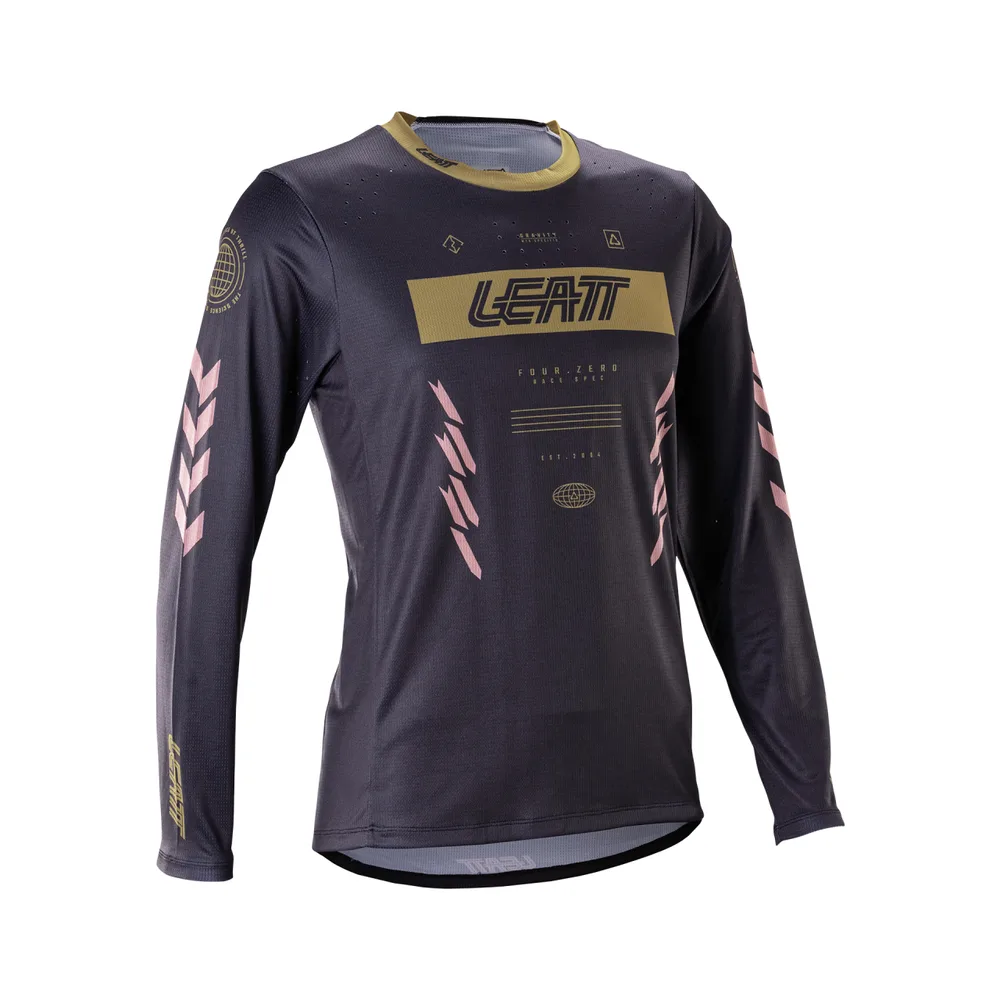 LEATT dres dlhý rukáv MTB Gravity 4.0 Women, Race Black